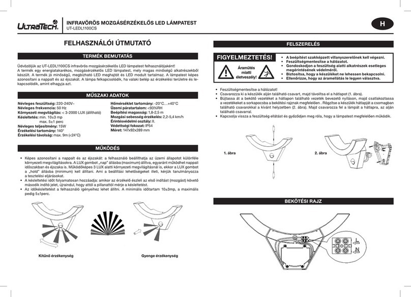 Ultratech UT-LEDL1100CS user manual