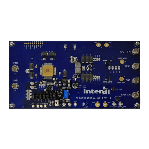 Intersil ISL70002SEHEVAL3Z User manual