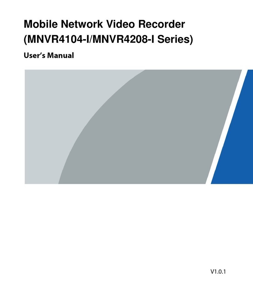 Dahua MNVR4104-I Series User manual