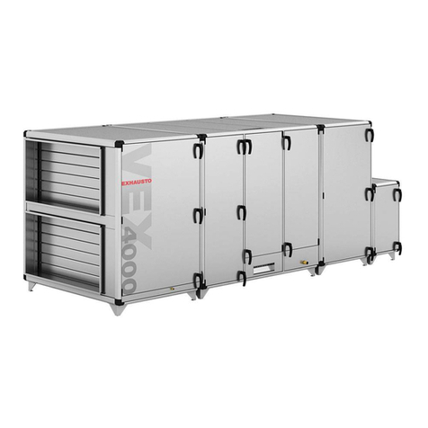Exhausto VEX4000 Assembly and installation