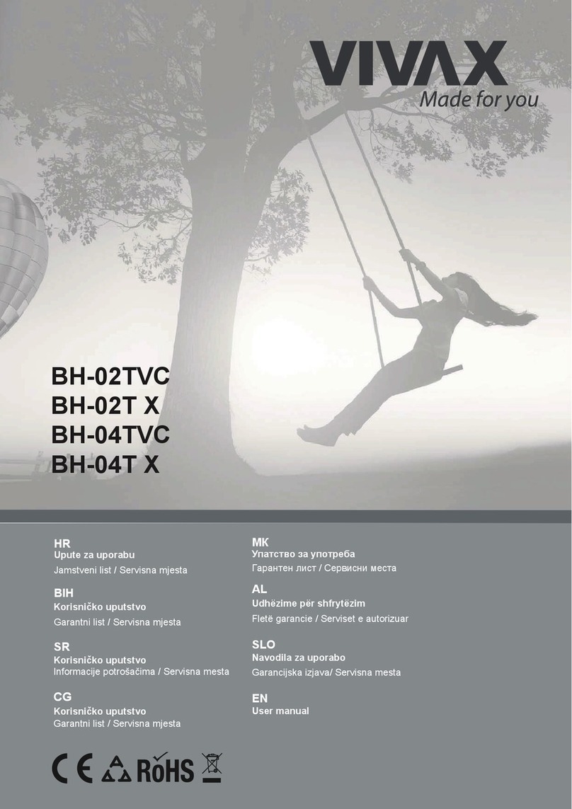 Vivax BH-02TVC User manual