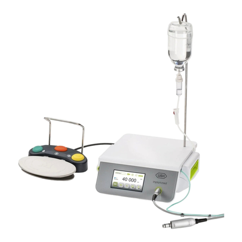 W&H Implantmed Plus SI-1010 Instructions for use