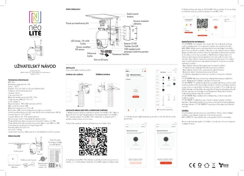 IMMAX NEO LITE user manual