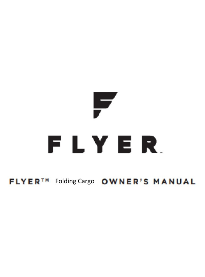 Flyer Folding Cargo User manual