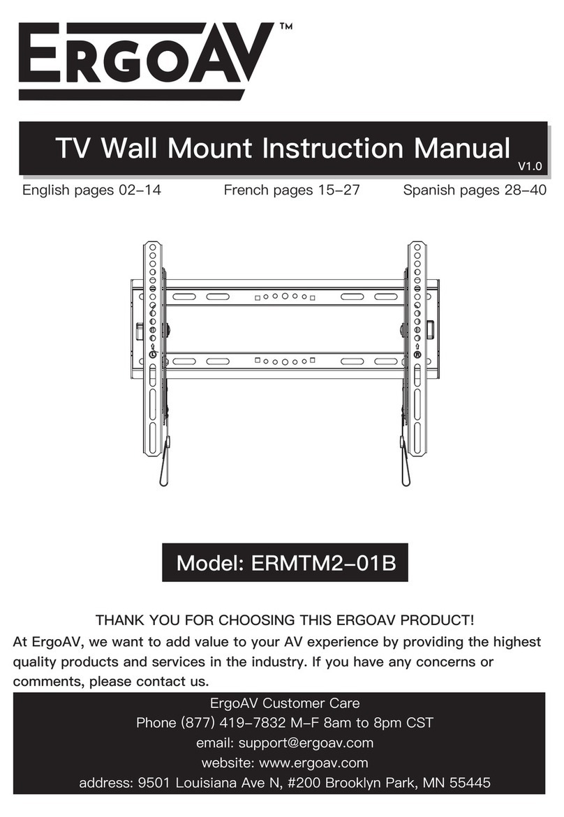 ErgoAV ERMTM2-01B instruction manual