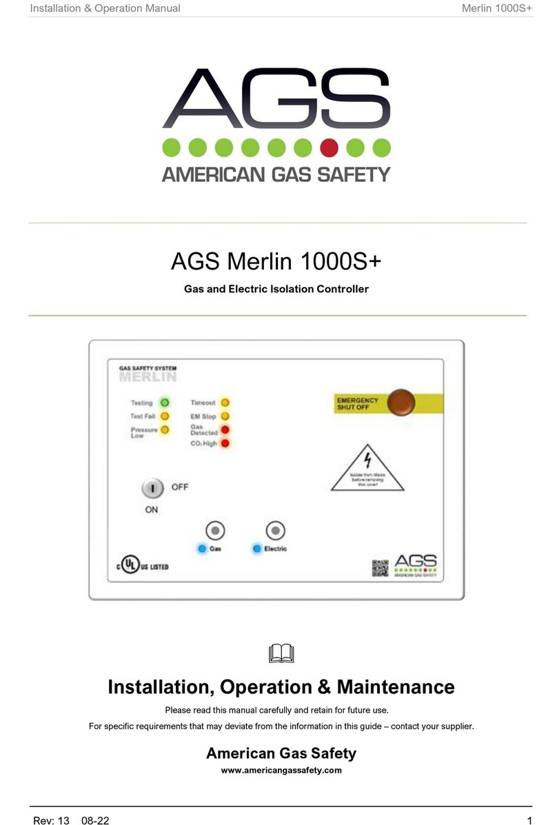 AGS Merlin 1000S+ Owner's manual