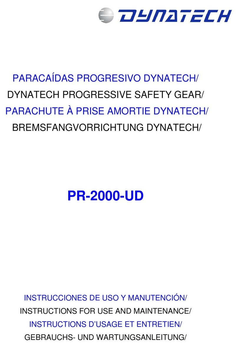 Dynatech PR-2000 UD Instructions for use and maintenance