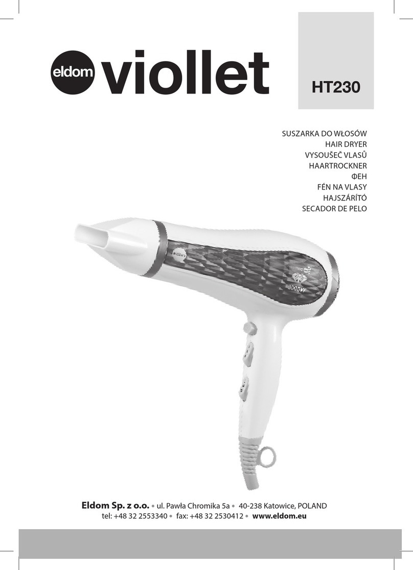Eldom viollet HT230 User manual