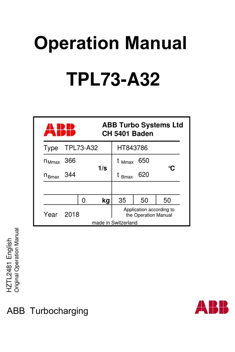 ABB HT843786 Operation manual