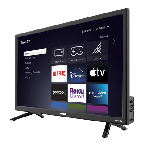RCA ROKU RTR2460-US User manual