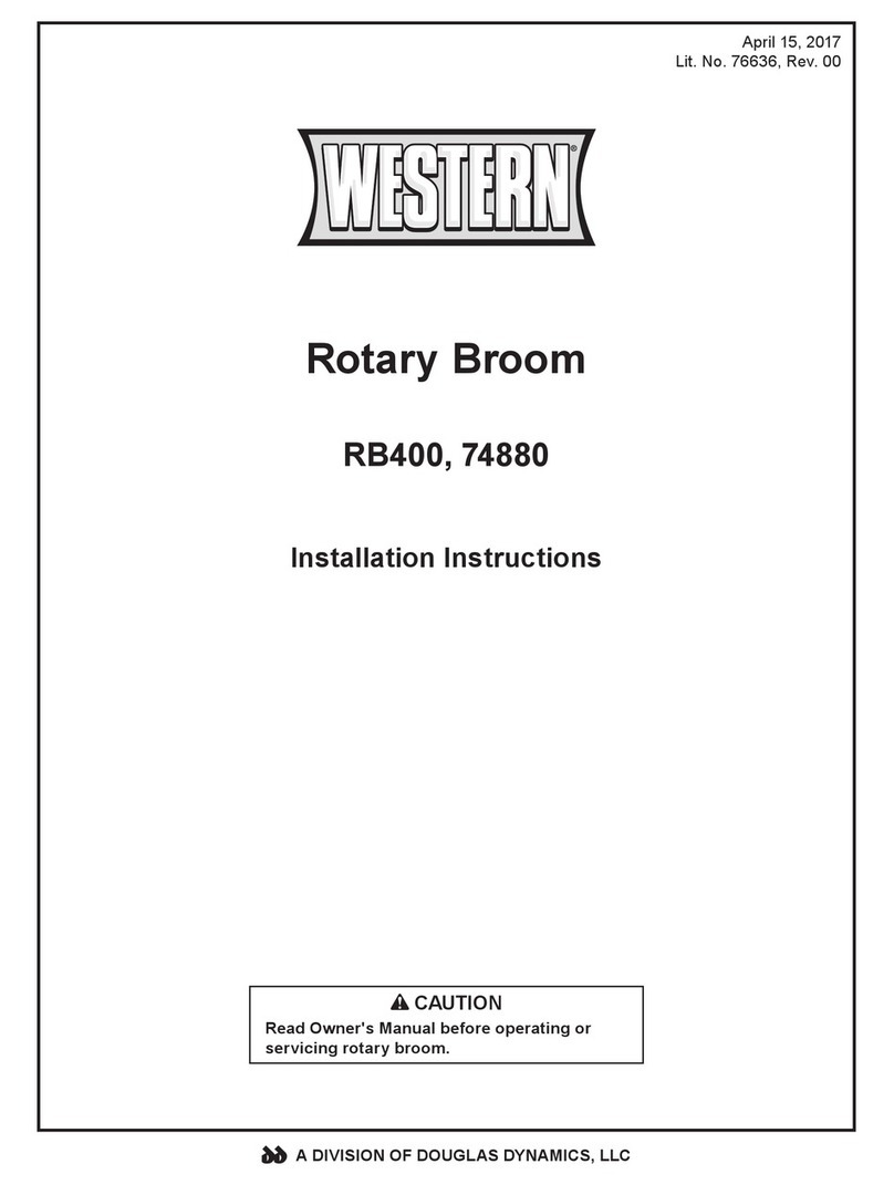 Western RB400 installation instructions Western RB400 installation instructions
