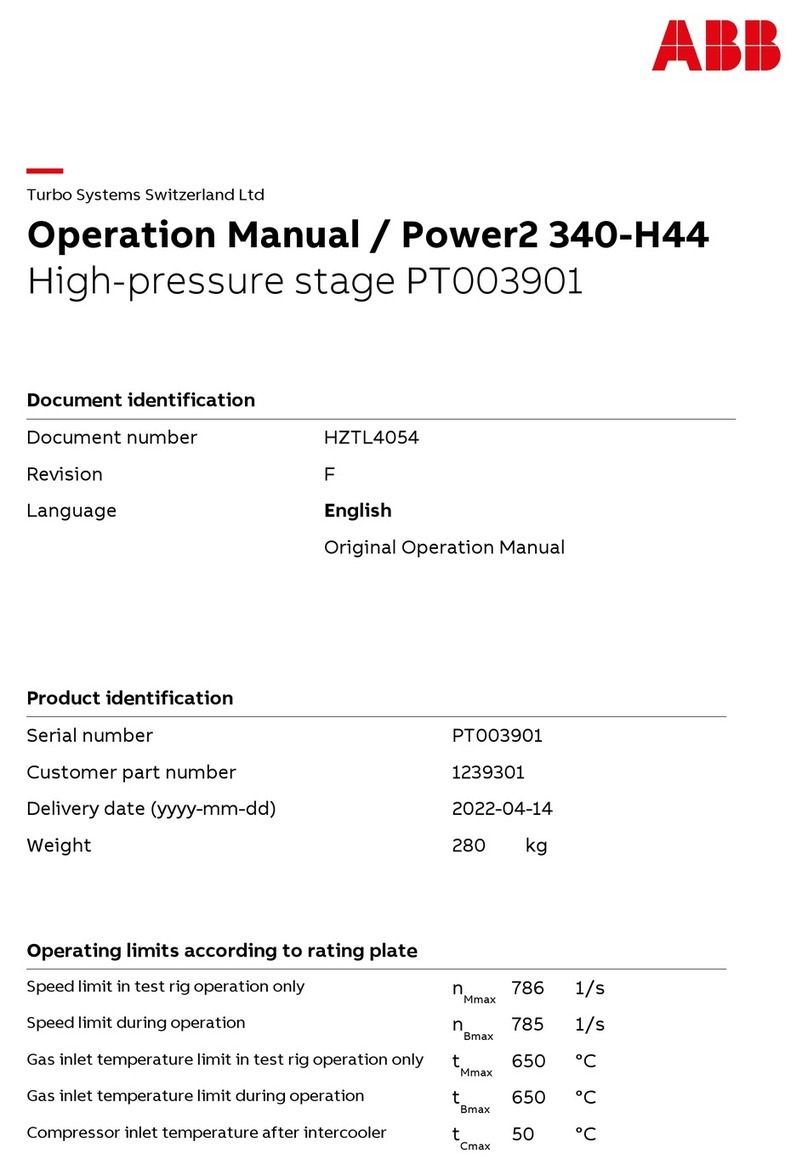 ABB PT003901 Operation manual