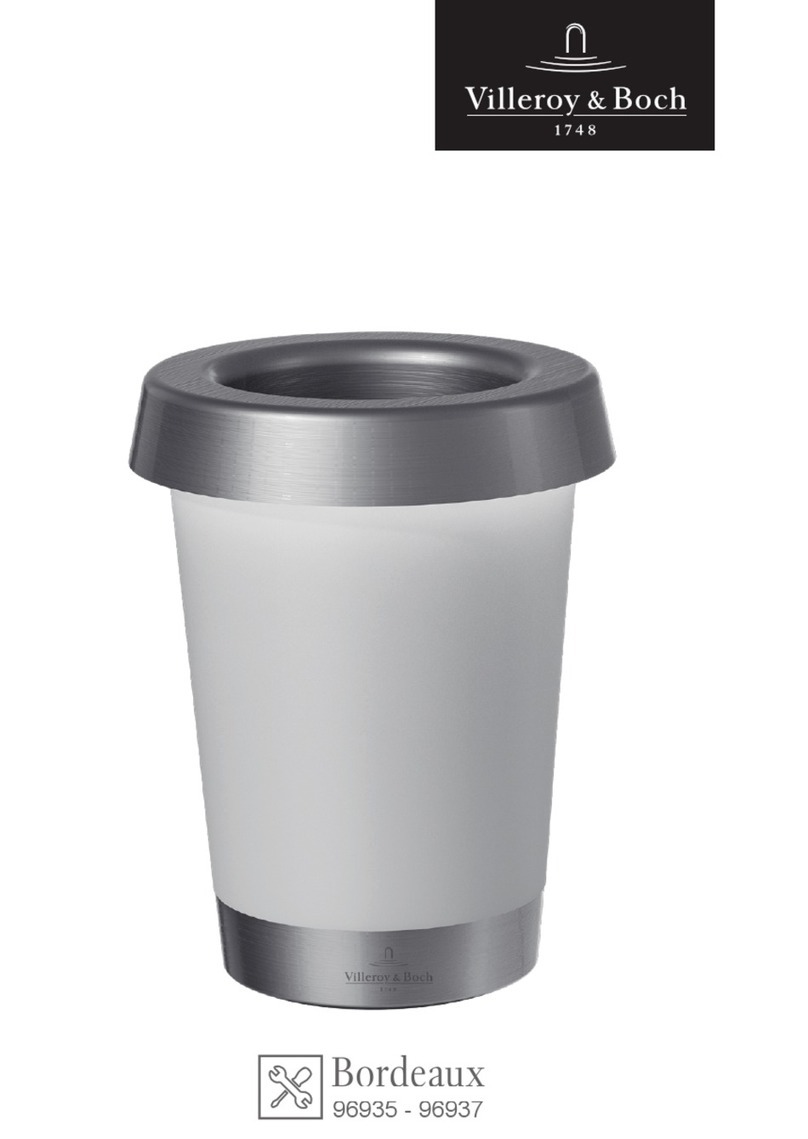 Villeroy & Boch Bordeaux 96935 manual