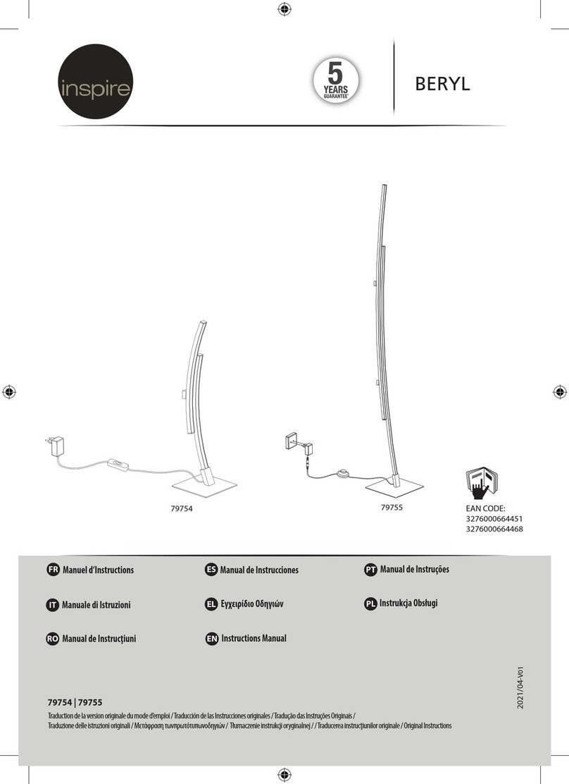 Inspire BERYL 79754 User manual