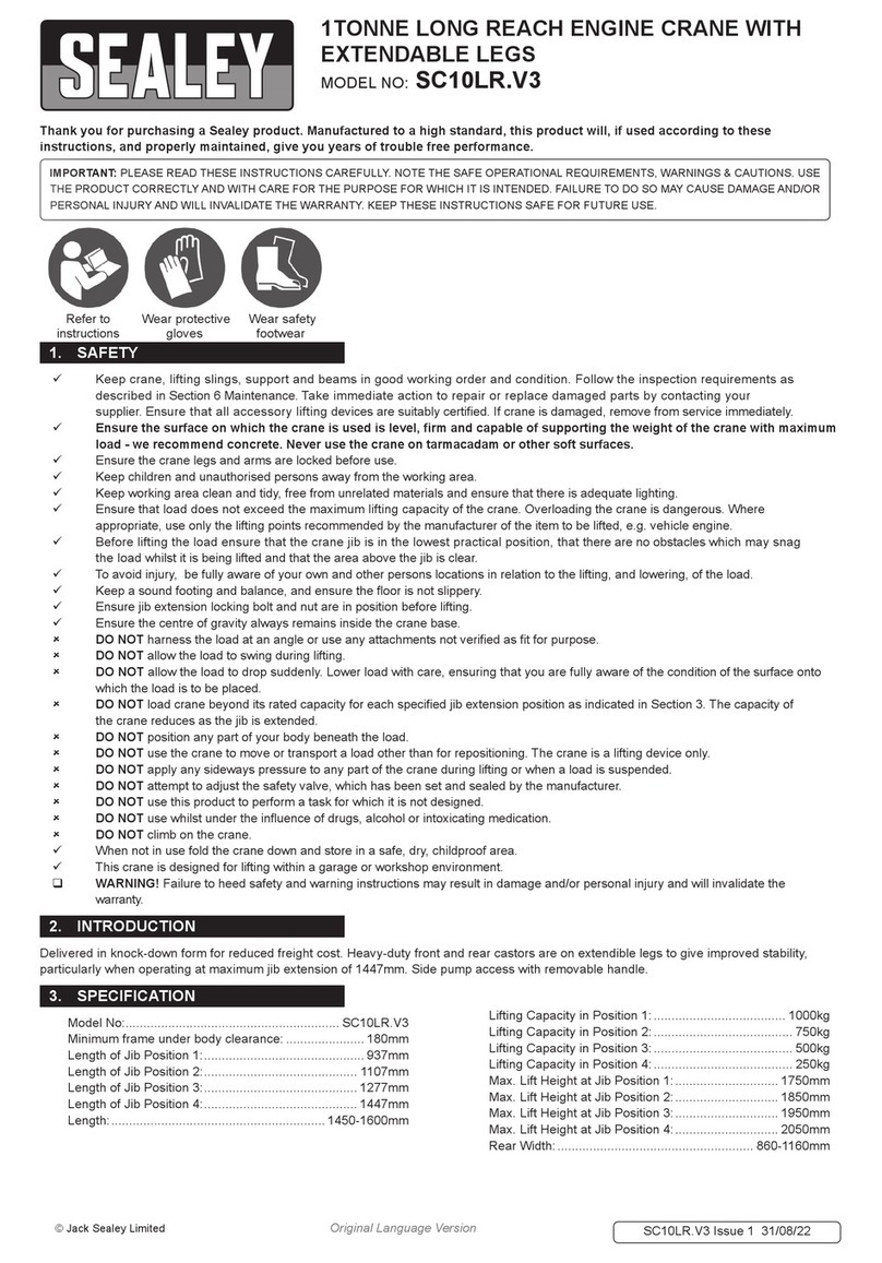 Sealey SC10LR.V3 User manual