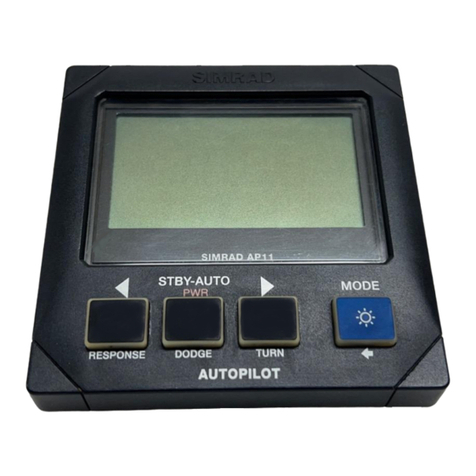 Kongsberg Simrad AP11 instruction manual