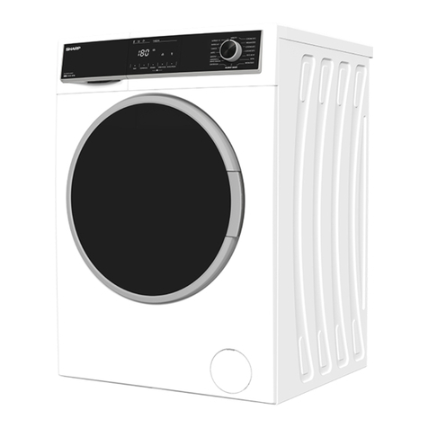Sharp ES-HFH814AWC-IT User manual