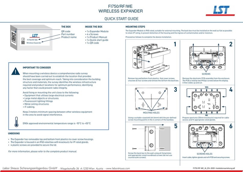 LST FI750 quick start guide