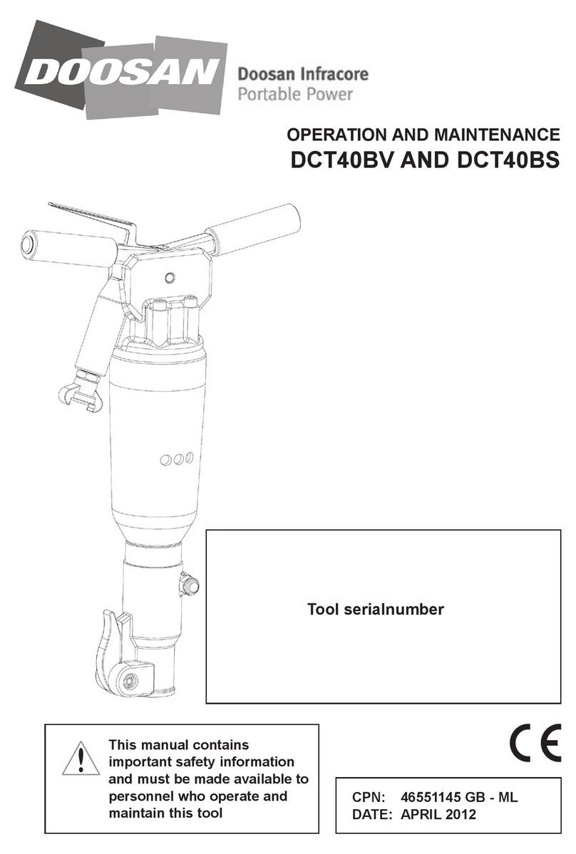 Doosan DCT40BV Operation and maintenance manual