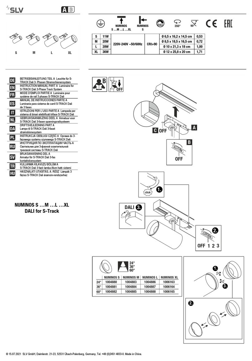 SLV NUMINOS S manual