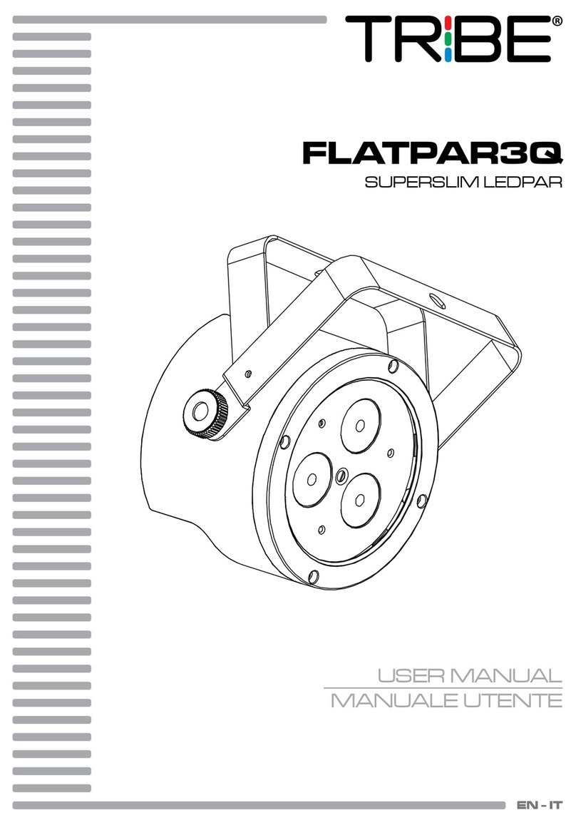 Tribe FLATPAR3Q user manual