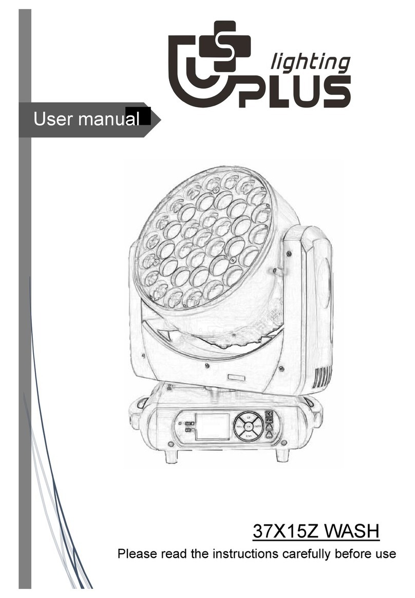 Uplus Lighting 37X15Z user manual