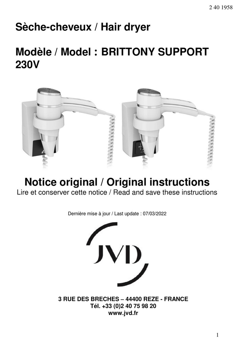 JVD BRITTONY SUPPORT Original instructions