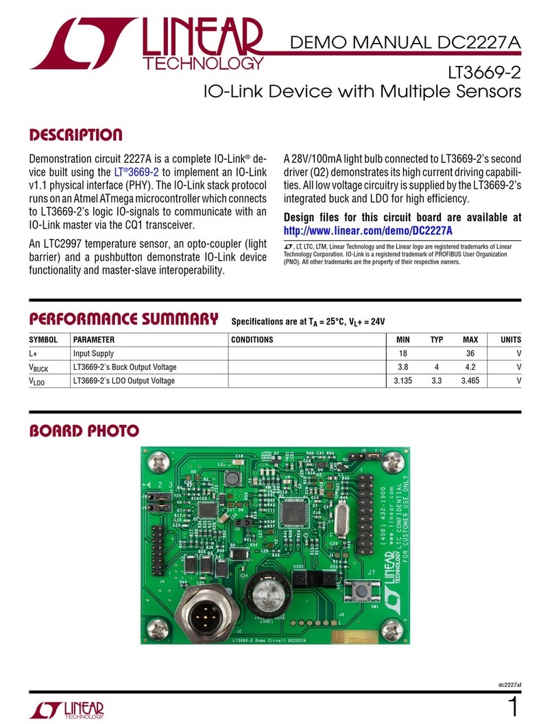 Linear Technology LT3669-2 User manual