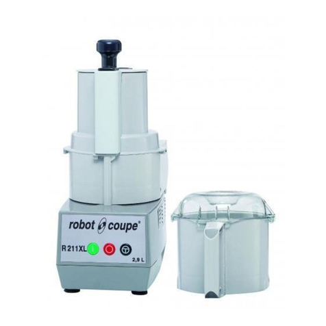 Robot Coupe R 211 XL Maintenance and service guide