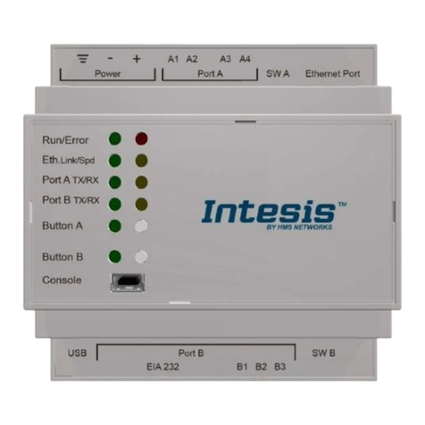 HMS Intesis KNX User manual