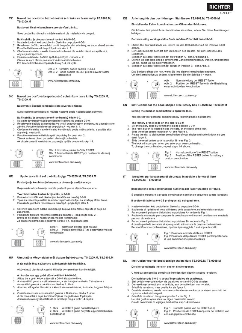 Richter TS.0209.M instructions Richter TS.0209.M instructions