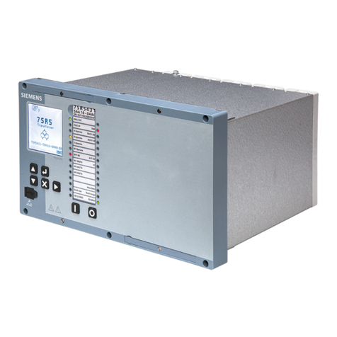 Siemens Reyrolle 7SR5 User manual