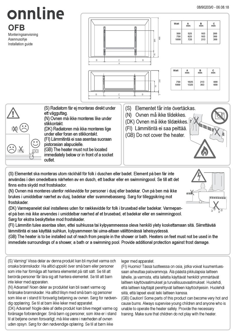 ONNLINE OFB 500 installation guide