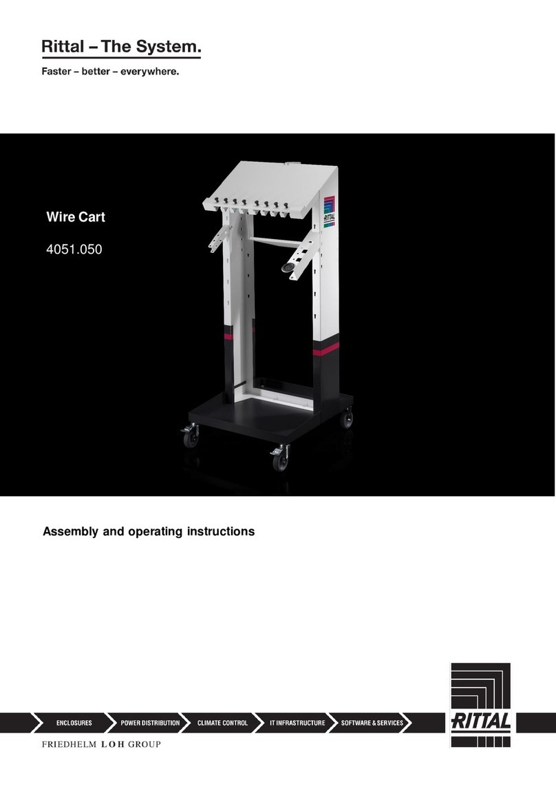 Rittal 4051.050 Assembly and operating instructions
