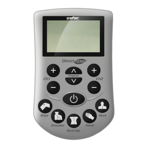 cefar Direct TENS user guide