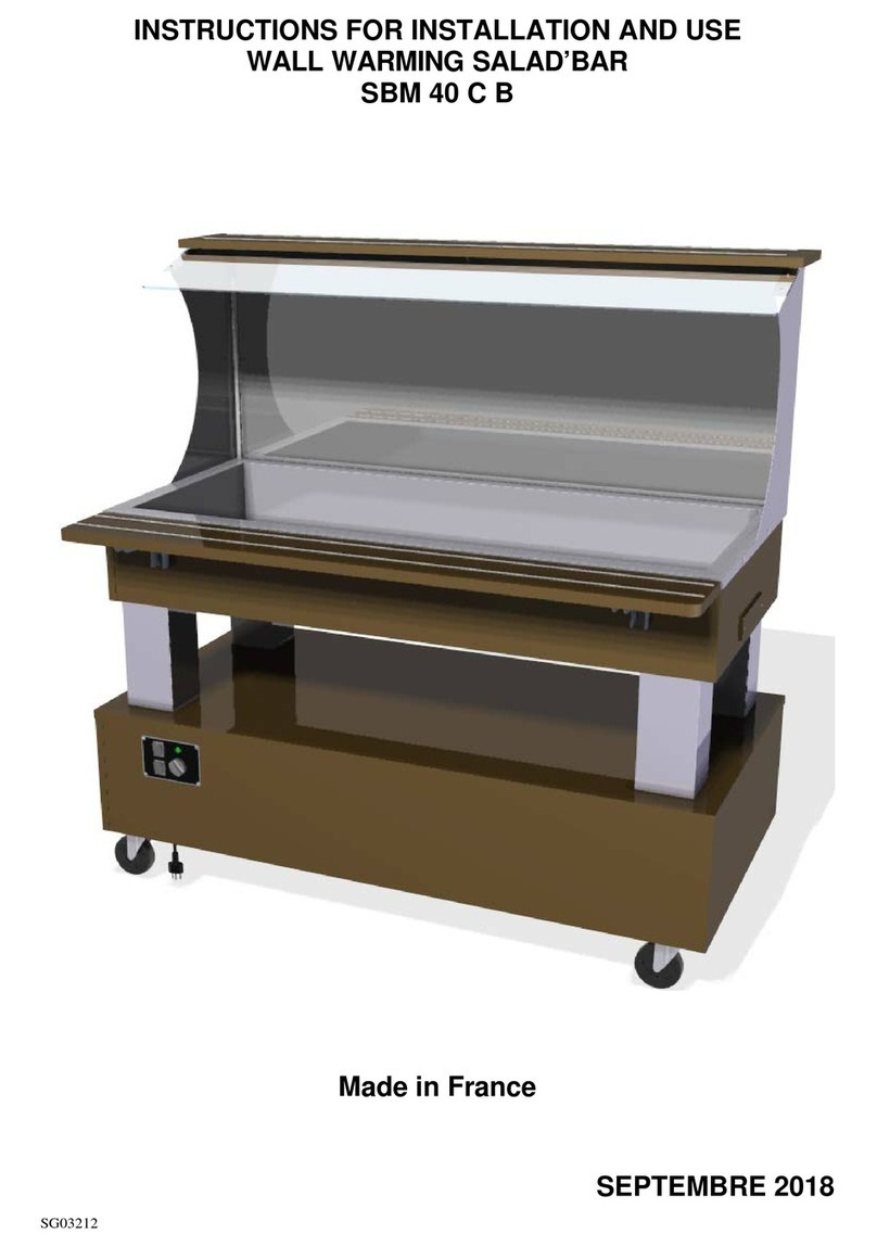 TAM SBM 40 C B Instructions for installation and use