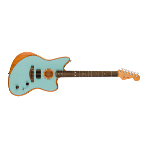 Fender Acoustasonic Player Jazzmaster quick start guide