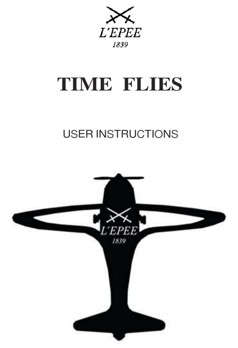 L’EPEE 1839 TIME FLIES User manual