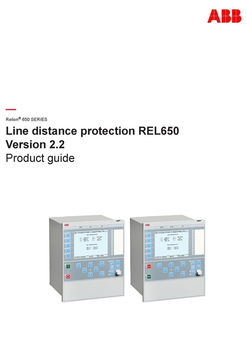 ABB REL650 series User manual