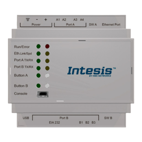 HMS Intesis ASCII Server user manual