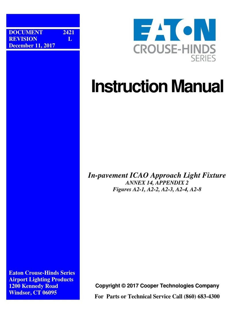 Eaton Crouse-Hinds 8506A-CS-P1 User manual