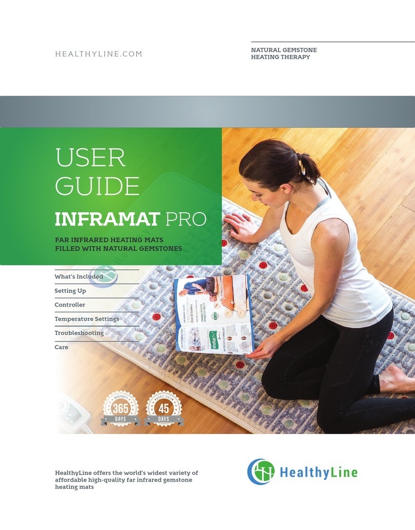 HealthyLine INFRAMAT PRO user guide