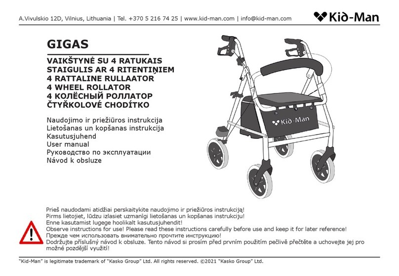 Kid-Man GIGAS User manual