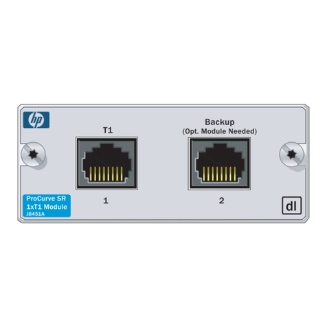 ProCurve J8451A quick start guide