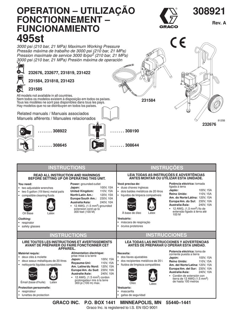 Graco 495st Instruction Manual
