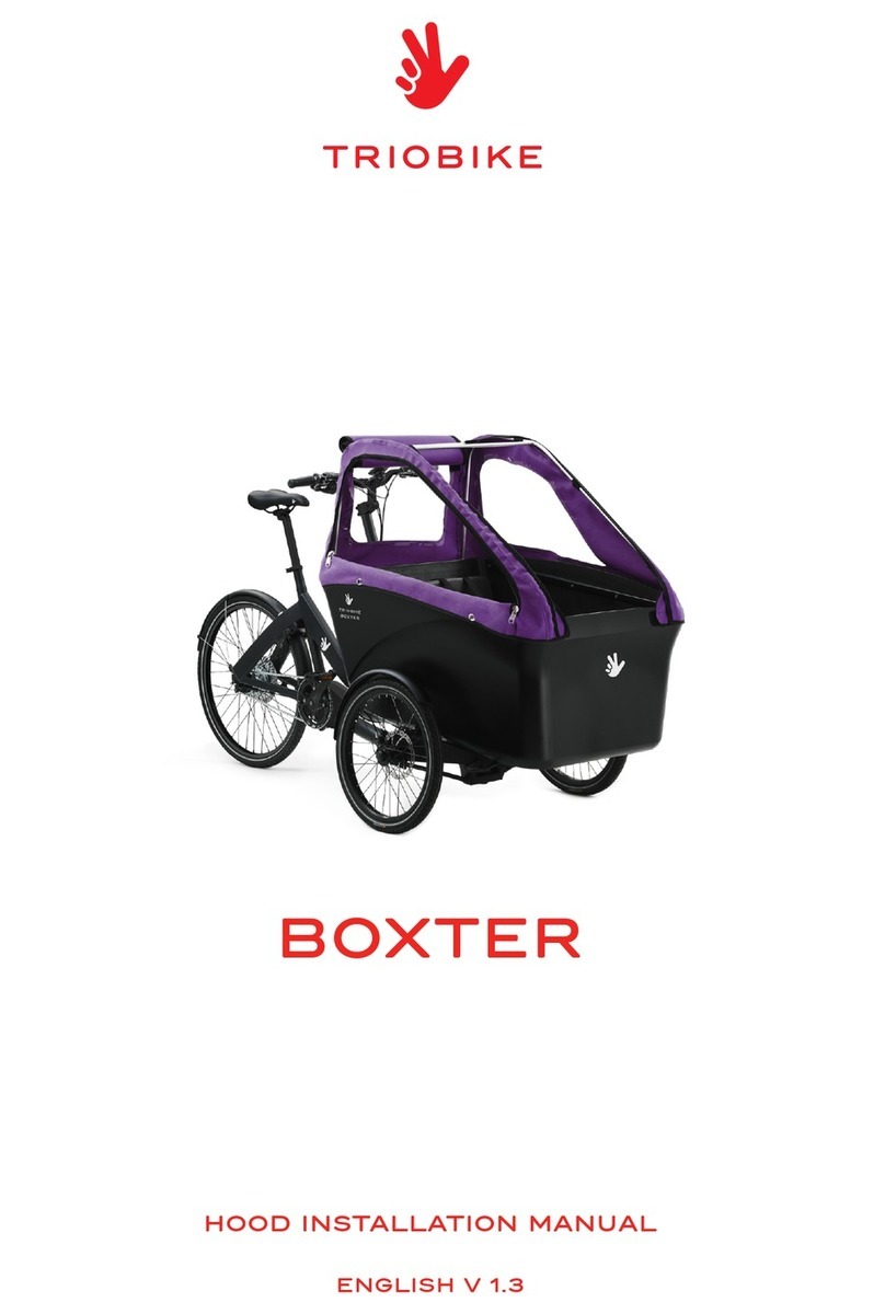 TRIOBIKE BOXTER installation manual