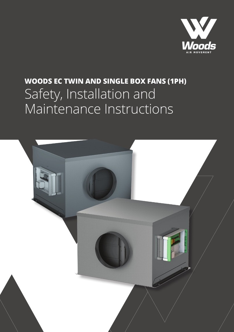 Woods EC BOX FAN Instruction Manual