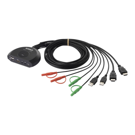 Speaka Professional SP-KVM-210 User manual
