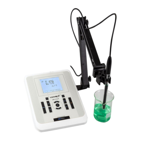 VWR MD 8000 L User manual