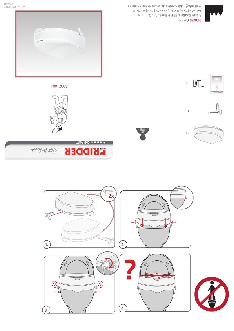 Ridder A0071001 quick start guide